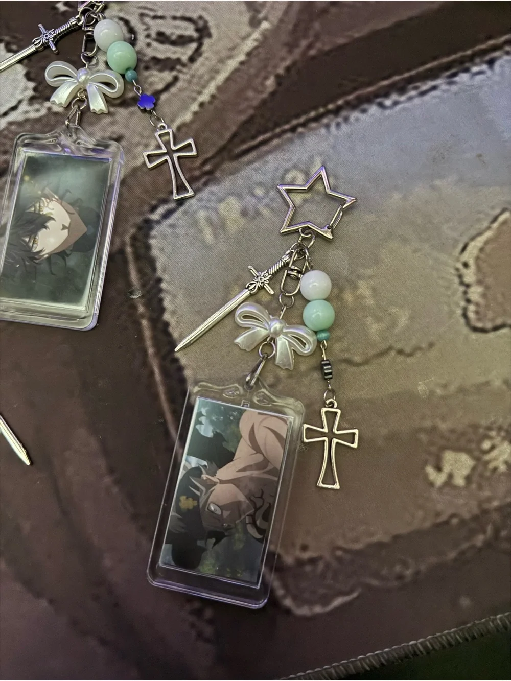 Black Clover Keychains